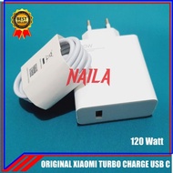 Xiaomi 120 Watt Charger Original 100% Turbo Charge Type C 120W