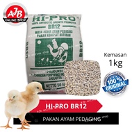 Pakan Ayam BR12 Hi Pro Umur 21 hari Panen Kemasan 1kg