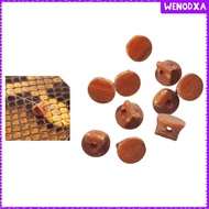 [Wenodxa] 10pcs Classic Hollow Erhu Bridge Erhu Accessories Parts For Erhu Player
