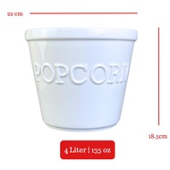 POPCORN Porcelain Bowl Microwave | Mangkok Keramik | Popcorn Bucket