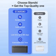 LDI8-Metal Timed Lock Box Lock Box with Timer Lock Container Self-Controlled Time Release Safety Loc