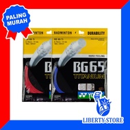 SENAR RAKET YONEX BG 65 TITANIUM / SENAR RAKET BADMINTON