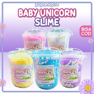 Slime Baby Unicorn Series By Popishop.id 380Gr - Slime Base Tofu Topping Floam Toy
