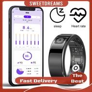 RS08 Smart Ring 5ATM Waterproof Heart Rate Blood Oxygen Sleep Monitoring