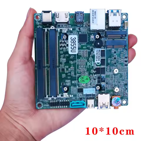 I3-7100U i5-7200U i7-7500U CPU with NUC industrial control ITX motherboard Mini microcomputer 10x10c