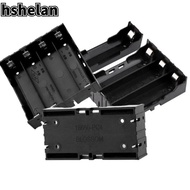 HSHELAN 18650 Battery Holder, Hard Pin 1 2 3 4 Slot Power Bank , Universal ABS Easy welding Battery Storage