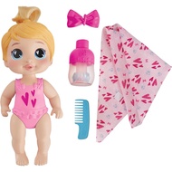 BEST SELLERERRR, Baby Alive Shampoo Snuggle Harper Hugs Blonde Hair 11 Inch Water Baby Doll Playset,
