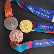 2004 Summer Olympics Athens Gold,Silver & Bronze Medal