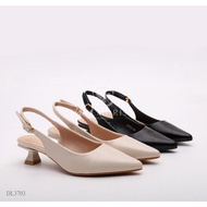 DELMORIS Viraya Series DL3703 Sepatu Heels Wanita Import Sandal