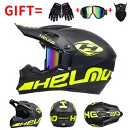 DOT Motorcycle Helmet Off-Road Helmet Mountain Bike Full Helmet Kart Bike Speed Down Bicycle Helmet