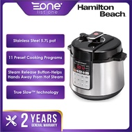 Senz 3L 6 in 1 Multi Cooker with Pressure Cooker SZ-PC618 | Hamilton Beach 10 IN 1 34502-SAU Multifunction Electric Pressure Cooker Stainless Steel