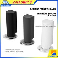 Door Stopper Perforation-free Floor Magnetic Door Shield Soft Catch Magnetic Door Stop