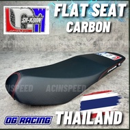 THAILAND SAKORN SEAT FLAT RACING CARBON/ Y15 Y16 LC135 V1 V6 V8Fi/ Sakorn Seat Carbon Flat/ y16