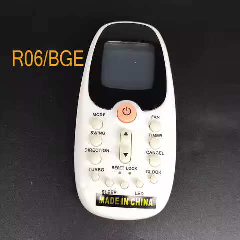 NEW R06/BGE For Midea Tornado Komeco Comfee Air Conditioner Remote Control Replacement For R06/BGE R
