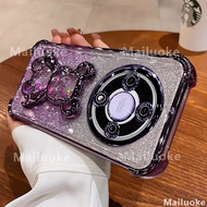 Honor X9B X9A X9C 5G Case Honor X9C Smart Case Honor 200 Pro 5G Case Honor 90 5G Sparkling Sand Bear