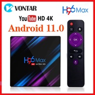 H96 MAX Smart TV  Android 11.0 RK3318 4GB RAM 64GB ROM 4K WiFi Media Player Android 11 H96MAX TV.  Youtube Set Top