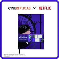 [Cinereplicas x Netflix] Wednesday Adams Notebook Little Wolf Girl Wednesday and Enid Enid Nevermore