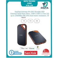 SG Local - SanDisk E81 1TB 2TB 4TB Extreme Pro Portable SSD USB-C up to 2000mb/s Read, Write Externa