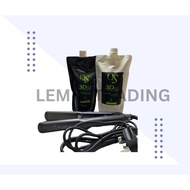 QS 3D 35/36 REBONDING CREAM 500ML + Korea IC Iron