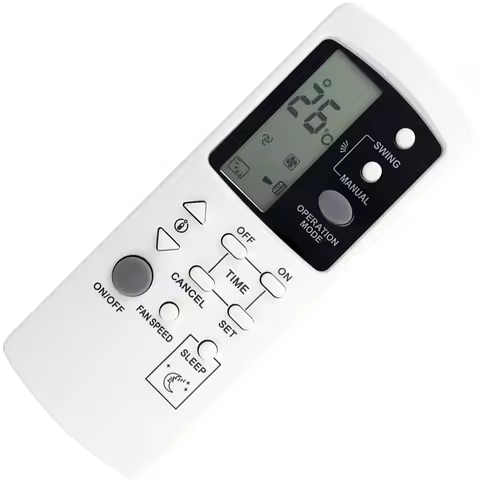 AC remote control Compatible with Galanz air conditioner GZ-1002B-E3 GZ-1002A-E3, GZ-1002B-E1, GZ01-
