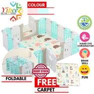 Baby Kids Playpen Play Yard Gate Play Fence Safety Yard Playground Baby Fence Baby Games Dak Kanak F