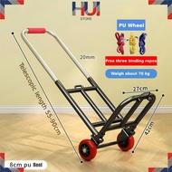 Trolley Cart Multifunction Foldable Shopping Cart Folding Luggage Trolley Push Cart Grocery Car