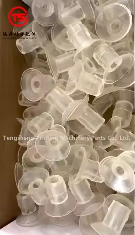 100 Pieces Free Shipping RC22.6.18 Ryobi White Rubber Sucker Cup Size 22x6x18mm Ryobi printing machi