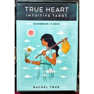 《ORIGINAL LIKE-NEW + 78 FULL-COLOR TAROT CARDS & GUIDEBOOK 》Rachel True - TRUE HEART INTUITIVE TAROT