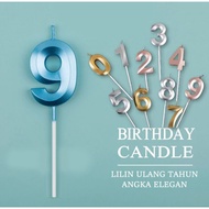 LILIN (RETAIL) KOREAN NUMBER CANDLES BIRTHDAY CANDLE/S BIRTHDAY CANDLE/S BIRTHDAY CANDLE/S