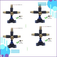 5-SECTION COPPER MIST SPRAYER WITH 8MM FOOT - 21MM 8MM THREAD FOOT - 5 NOZZLES