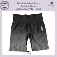 Gymshark Adapt Ombre Seamless Shorts in Black/Black Marl