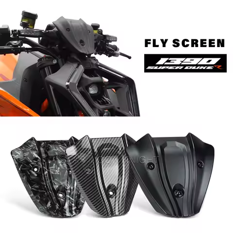 Motorcycle Accessories For 1390 Super Duke R 1390 SuperDuke R EVO 2024- Fly Screen Front Small Winds