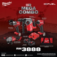 Milwaukee M18 4 IN 1 LIMITED MEGA COMBO / M18 Latest Model Combo Set / Milwaukee Mega Combo Package / Milwaukee Combo