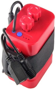 DC/8.4V Hộp 18650 tự làm không có pin 8.4V không thấm nước 4*18650/6*18650 Pin sạc dự phòng trường h