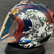 Arai SZ-Ram5 VZ-RAM Oriental Flat Bl Arai Motorcycle Half Face Helmet Motorcycle Racing Helmet Helme