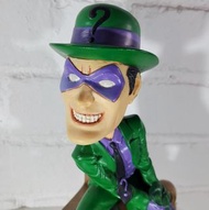 蝙蝠俠 -  謎語人動態搖頭公仔 rteckp Batman - The Riddler Dynamic Bobble Heads Headstrong Heroes Villains 在我的店內相信
