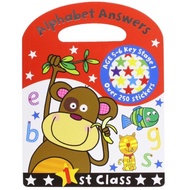 Book: 1st Class - ALPHABET ANSWERS (5-6y) - children's book / learning English