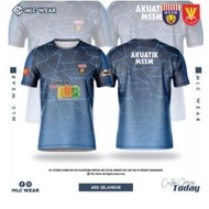 Selangor Mssm Mssm Athletic Jersey by Trusted Sharks Microfiber Tshirt Sublimation Jersey Unisex Ful