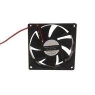 Brushless DC Cooling Fan 80x25mm 90x25mm CPU Cooling Fans 5V 12V 24V Mute Computer Case Cooling Fan with Two Lines
