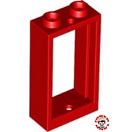 LEGO PART 60593 - WINDOW 1 X 2 X 3 FLAT FRONT