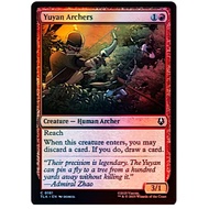 MTG Magic The Gathering Avatar: The Last Airbender Foil: Yuyan Archers C 0161 TLA