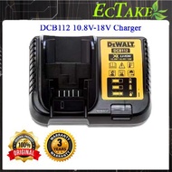 [ECTAKE] DEWALT DCB112-B1 10.8V-18V (2.0ah) Li-Ion Battery Charger For DCD776/DCF805/DCD700