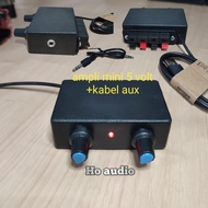 POWER AMPLIFIER MINI 5 VOLT STEREO 2 CHANEL AMPLI RAKITAN