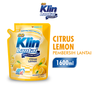 So Klin Lantai Citrus Lemon Pouch 1600ml