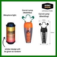 Black Dog / Carrot Lamp / 38explore LED Light Outdoor Camping Battery