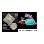 DELUXE CREAM AND LUNA SOAP FOR WHITENING SKIN