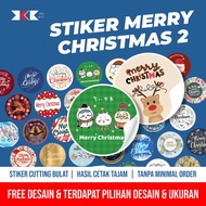 76 PCS CHRISTMAS STICKERS MERRY CHRISTMAS/S CUTTING STICKERS CUSTOM DESIGN/S SERIES 2/S