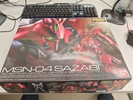 Bandai RG 沙薩比 MSN-04 連金屬改件水貼