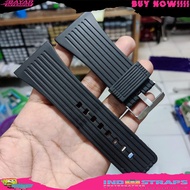Quality Black 38mm Rubber Watch Strap