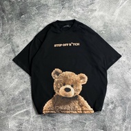 Terlaris Tshirt Oversized / Kaos Oversize Distro 20S Murah Motif Teddy
